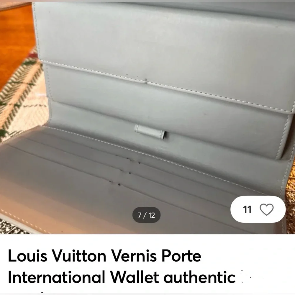 Louis Vuitton Glossy Beige Vernis Porte Wallet - Picture 9 of 15
